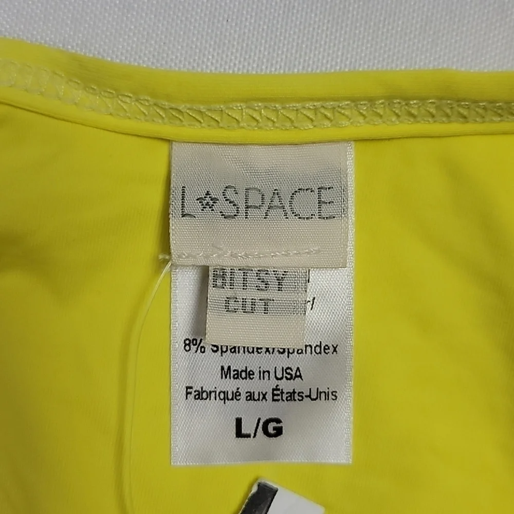 L*Space Stevie Bikini Bottom Yellow L